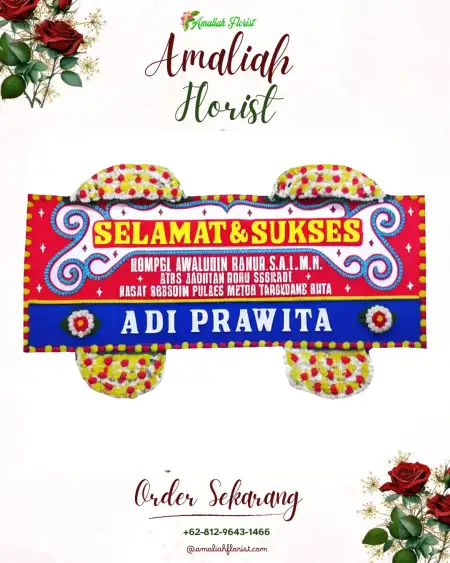 Papan Bunga Ucapan Selamat Bojongraharja